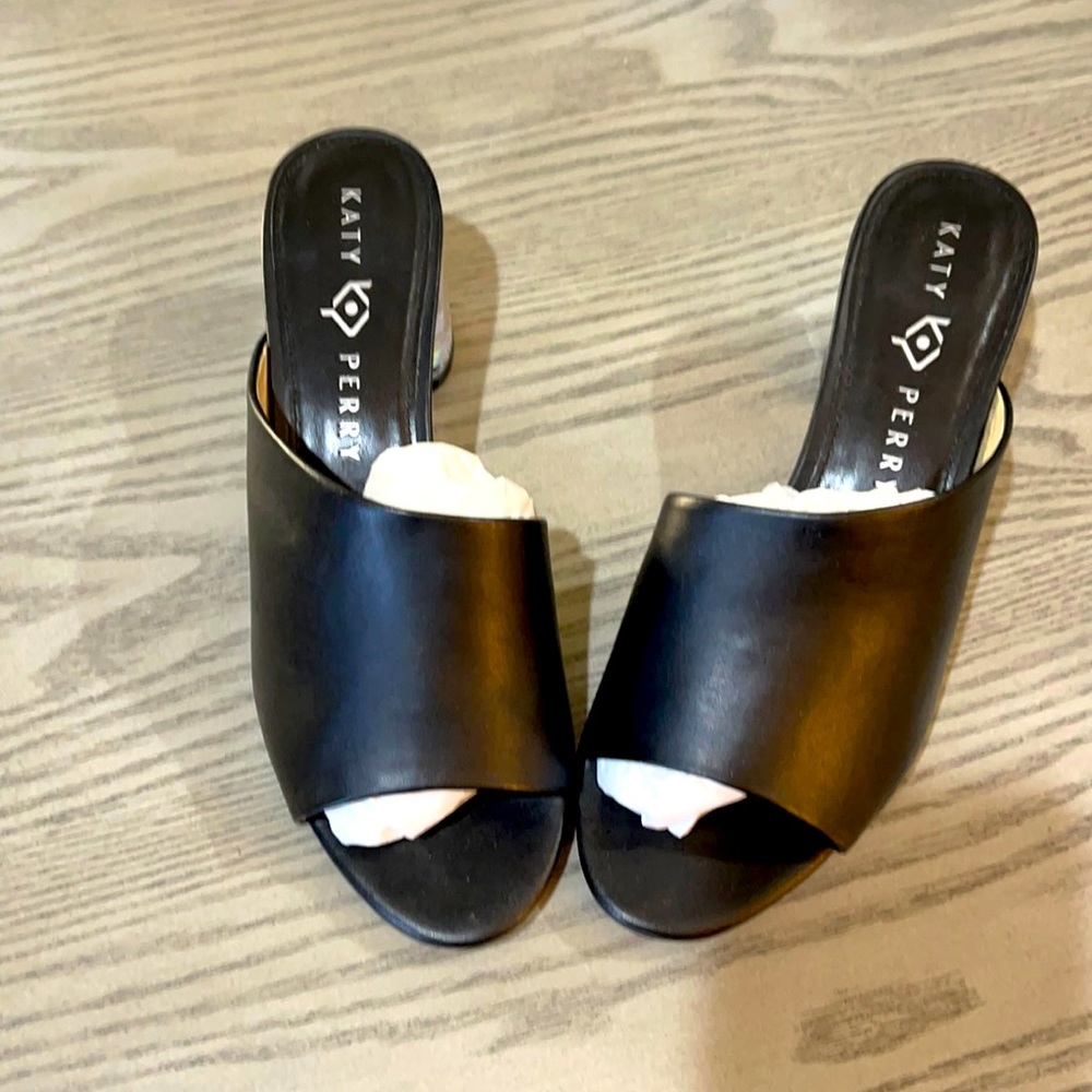 Cute casual or dress them up clear bottom heels